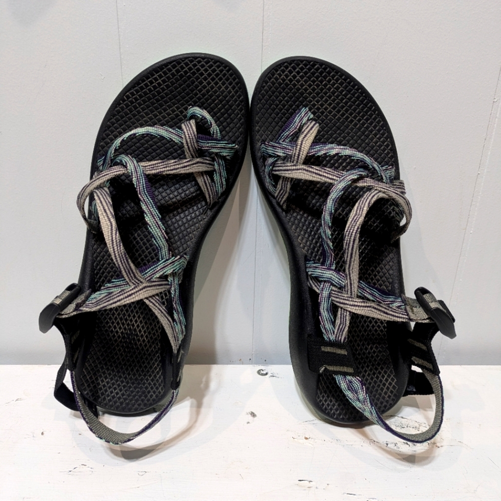 Chaco ZX2‎ Double Strap Sandal Size 10 Hiking Athletic Outdoor Water